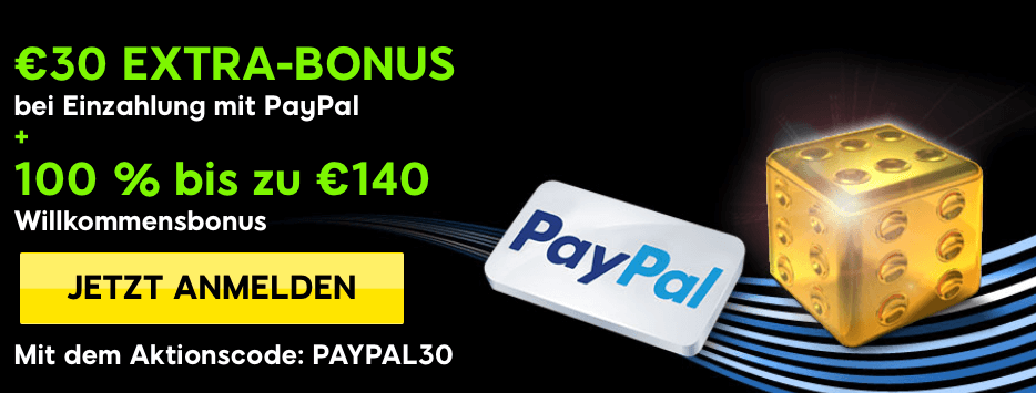 888casino PayPal Bonus
