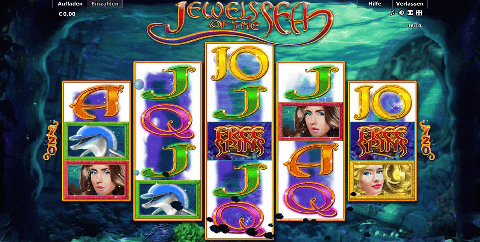 Jewels of the Sea Spielautomat von Novomatic