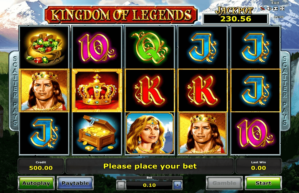 Kingdom of Legends Spielautomat