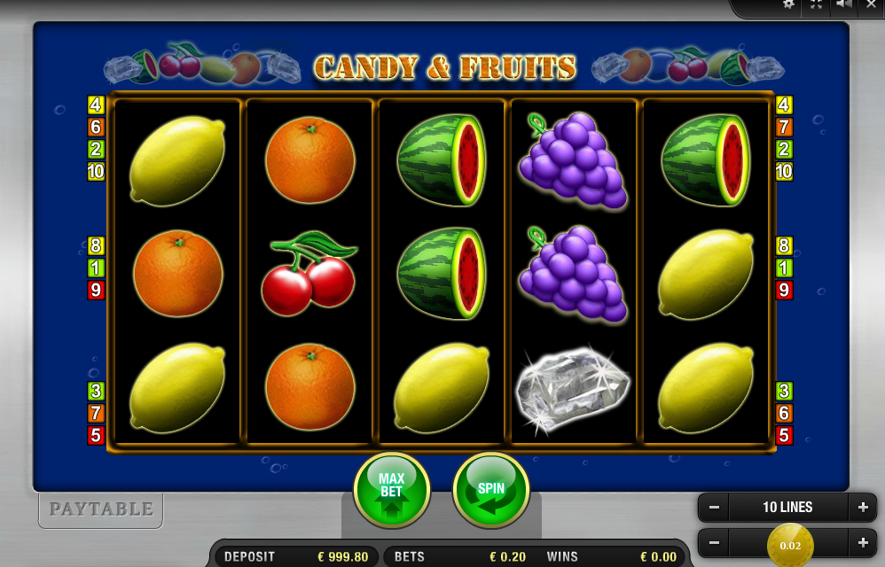 Candy & Fruit Spielautomat 1