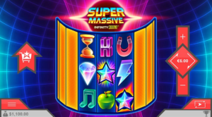 Super Massive Infinity Reels Spielautomat von Relax Gaming