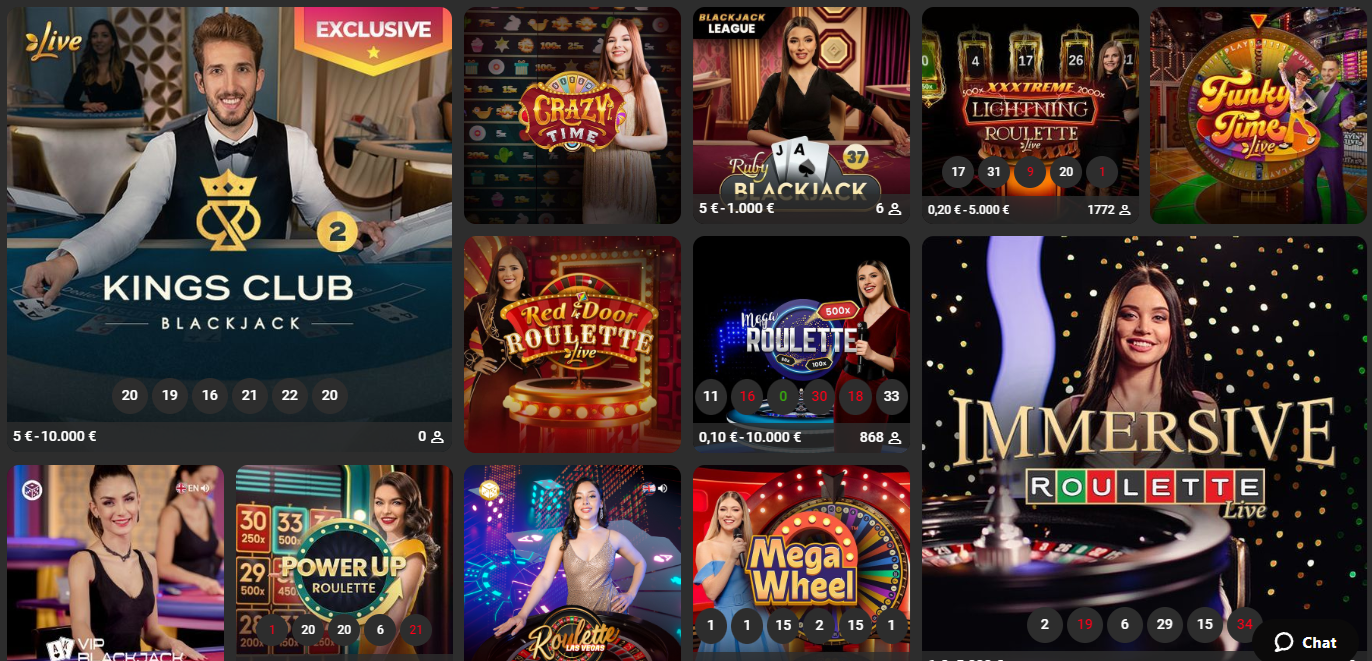 Betonic Live Casino