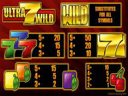 Ultra 7 Wild Slot 1