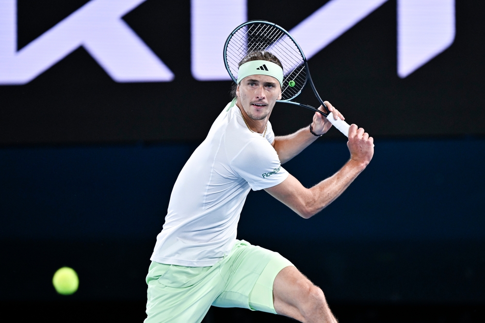 Sascha,Alexander,Zverev,During,The,Australian,Open,Ao,2024,Grand