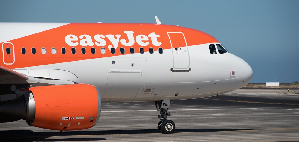 Tenerife,,Spain,May,4st,,2024.,Easyjet,Airbus,A320 214.,Image,Of